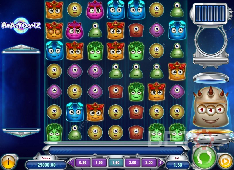 Reactoonz alien slot